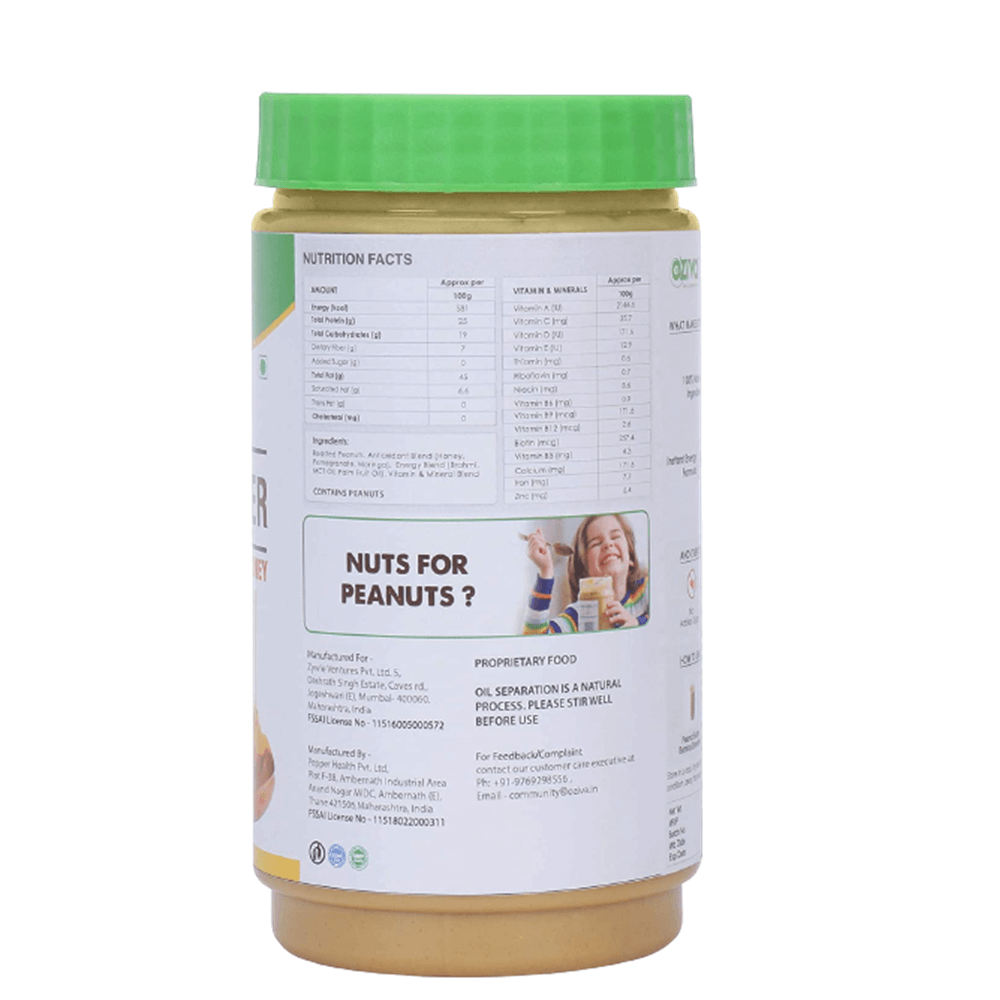 Oziva Superfood Peanut Butter With Honey