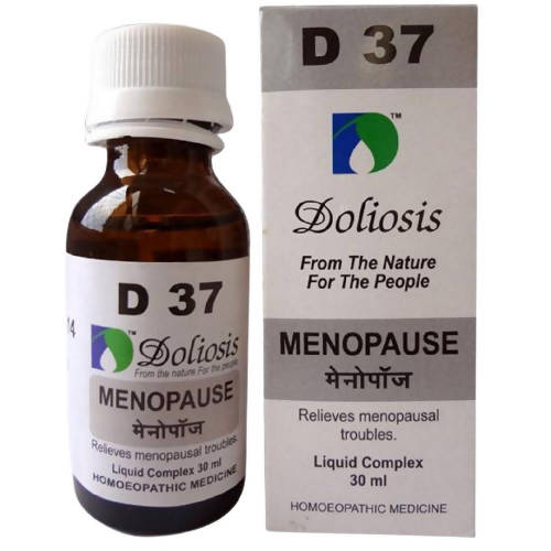 Doliosis Homeopathy D37 Menopause Drops