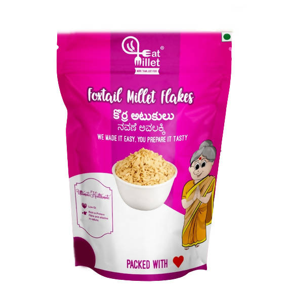 Eat Millet Foxtail Millet Flakes - Distacart