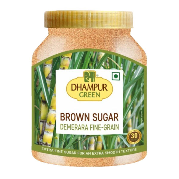 Dhampur Green Demerara Brown Sugar (Fine Grain) - Distacart