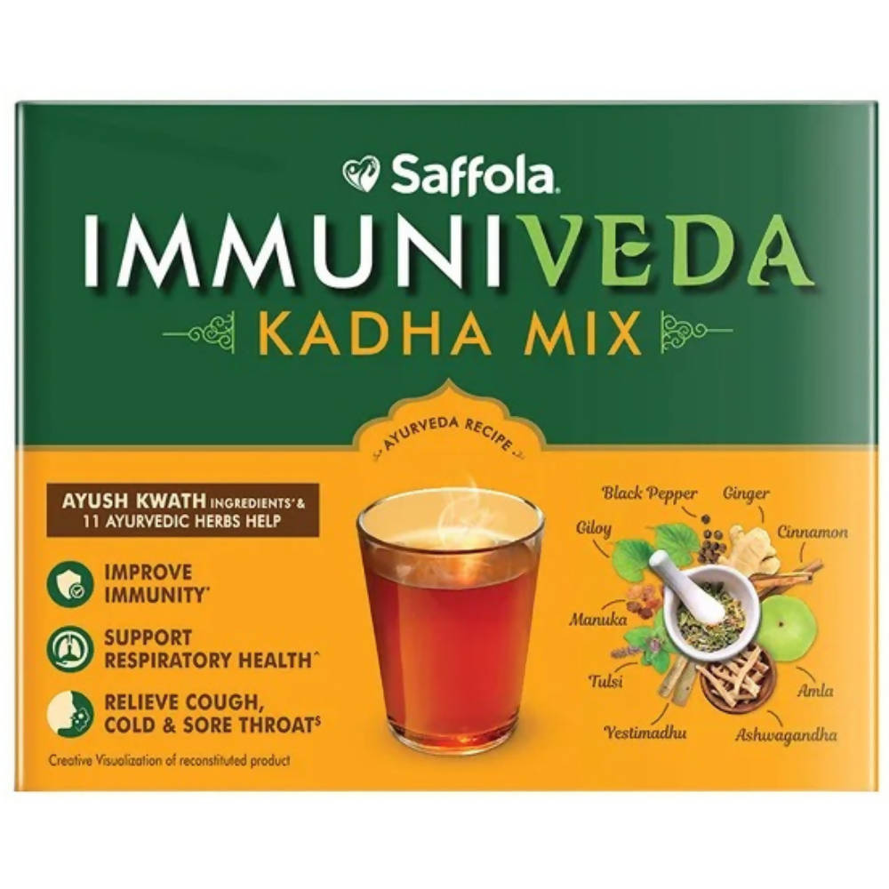 Saffola Immuniveda Kadha Mix - Distacart
