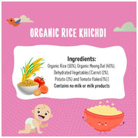 Thumbnail for Timios Organic Rice Khichdi Porridge Ingredients