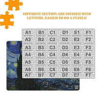 Thumbnail for Webby Wooden Starry Night Painting Jigsaw Puzzle-1000 Pcs - Distacart