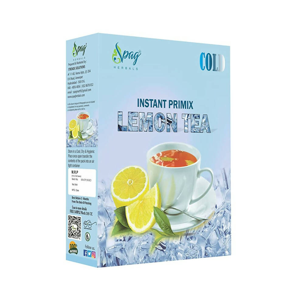 Spag Herbals Cold Instant Premix Lemon Tea - Distacart