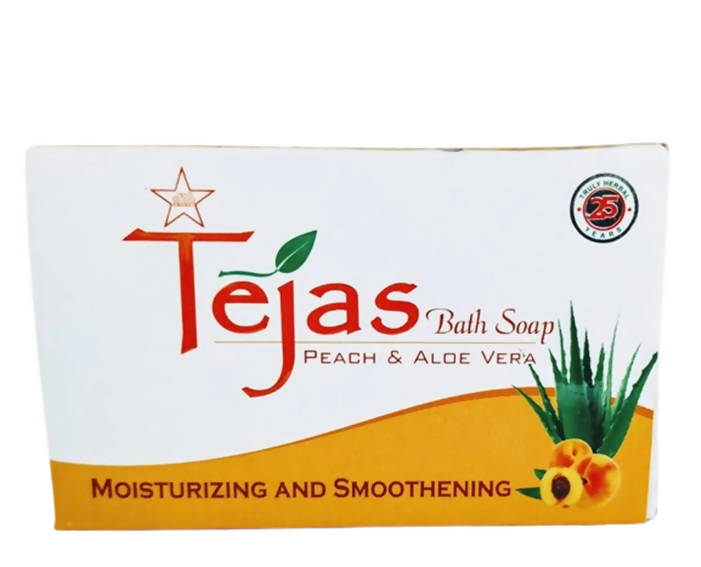 Skm Ayurveda Tejas Peach And Aloe Vera Bath Soap