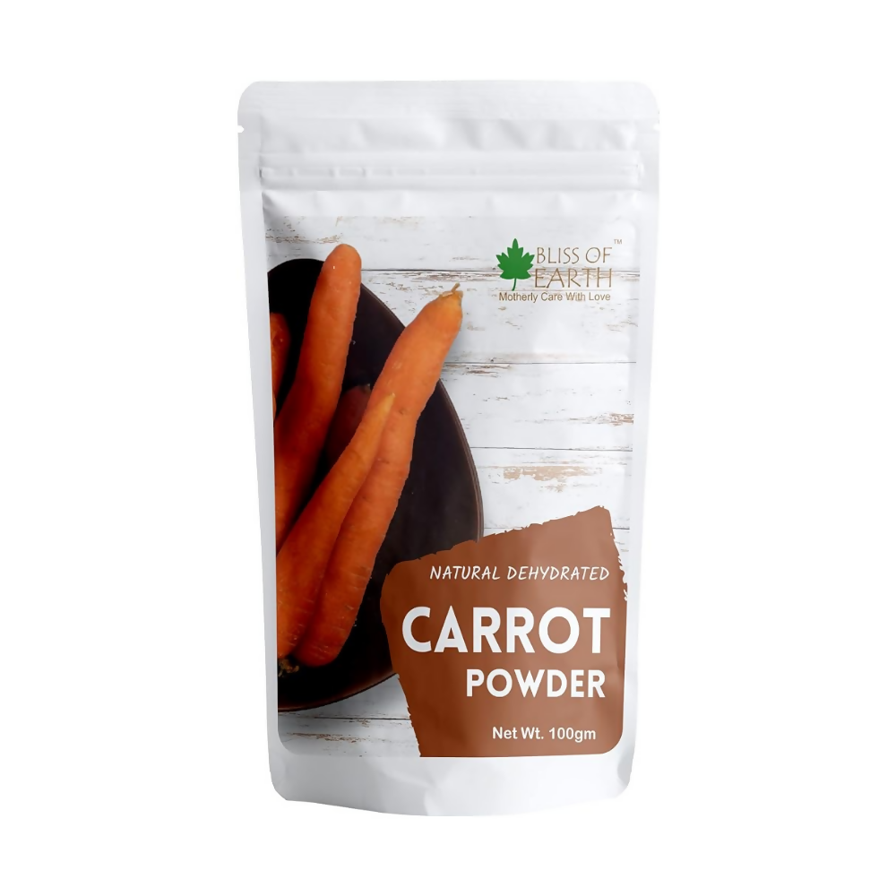 Bliss of Earth Natural Dehydrated Carrot Powder - Distacart
