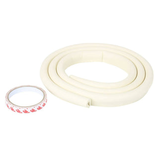 Safe-O-Kid Unique High Density 2 Mtr Long U - Shaped 2 Edge Guard Strips -White - Distacart