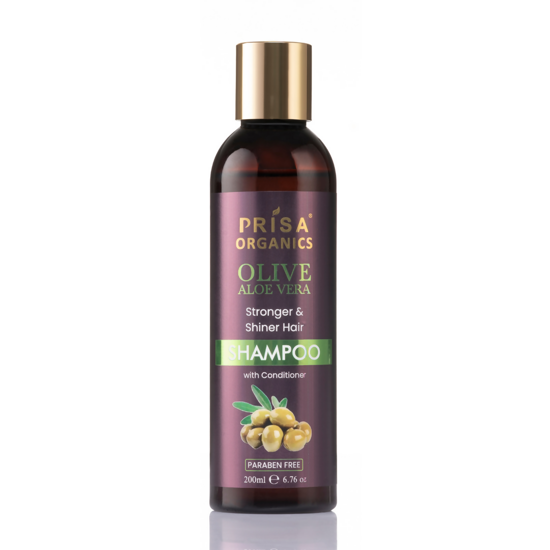 Prisa Organics Olive and Aloe Vera Shampoo - Distacart