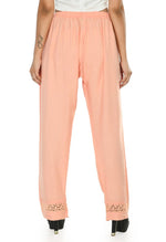 Thumbnail for Mominos Fashion Moeza Reyon Cotton Peach Color Straight Palazzo
