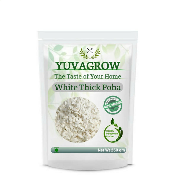Yuvagrow White Thick Poha - Distacart