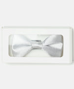 Thumbnail for Manet Boys Solid Single Layer Bow - Silver - Distacart