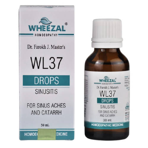 Wheezal Homeopathy WL-37 Sinusitis Drops