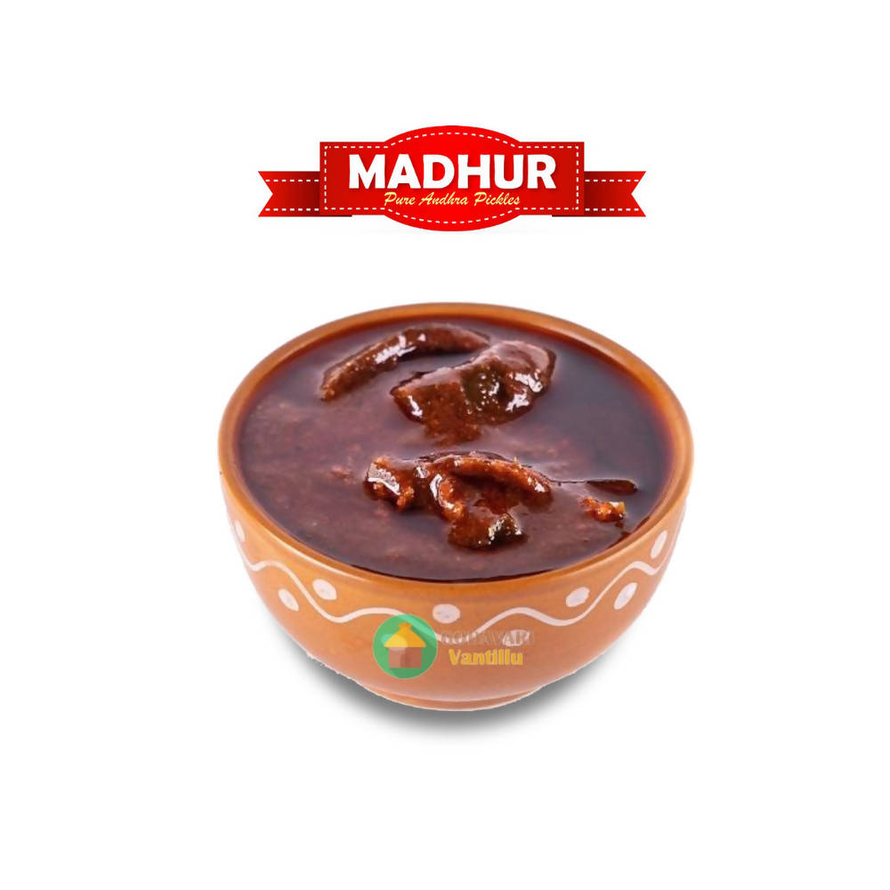 Madhur Pure Andhra Jaggery Mango Pickle - 1 kg