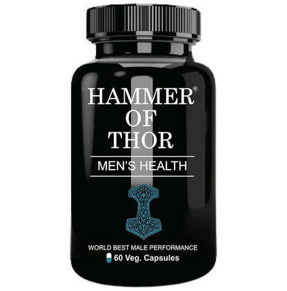 Hammer of Thor Men's Health Veg Capsules - Distacart