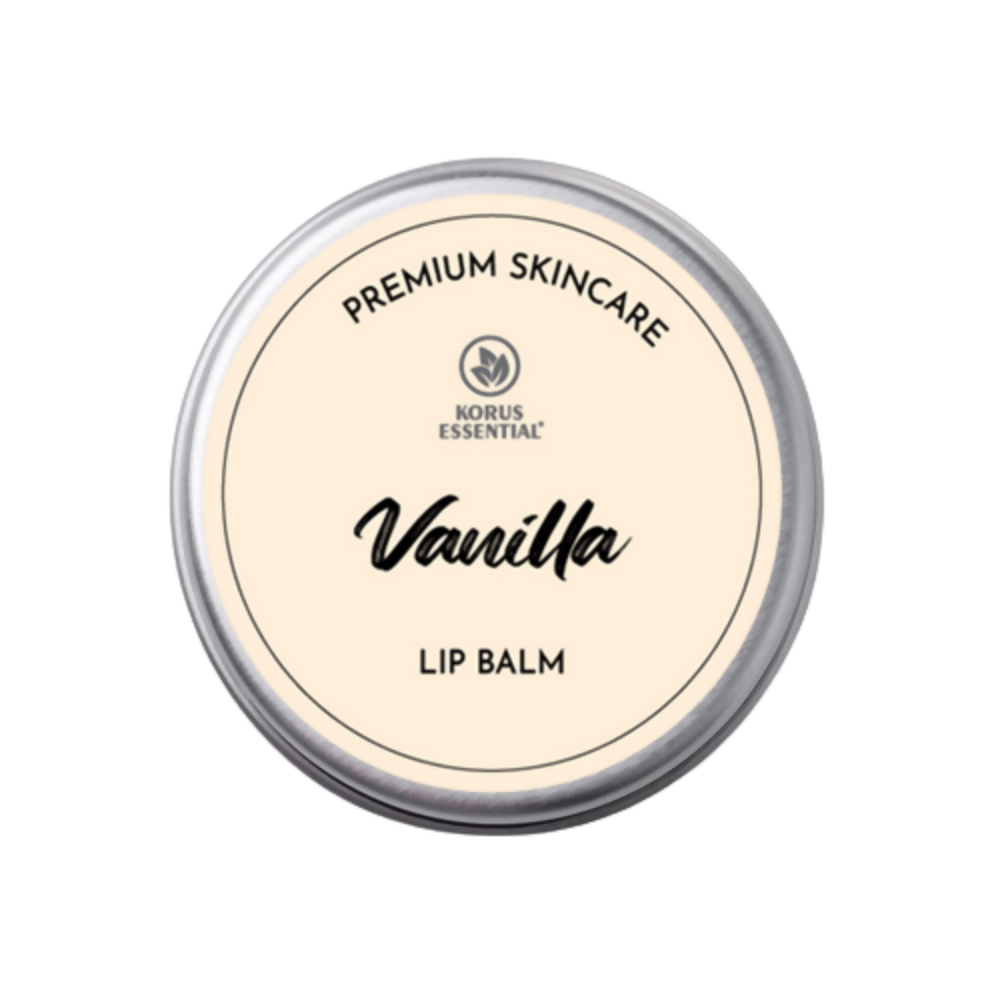 Korus Essential Vanilla Lip Balm With Shea Butter - Distacart