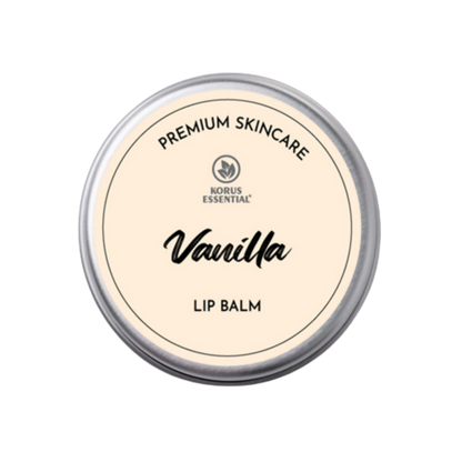 Korus Essential Vanilla Lip Balm With Shea Butter - Distacart