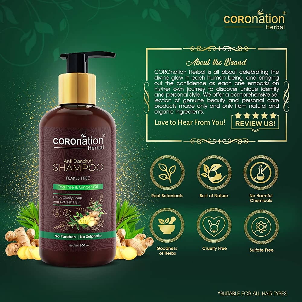 Coronation Herbal Herbal Anti Dandruff Shampoo - Distacart