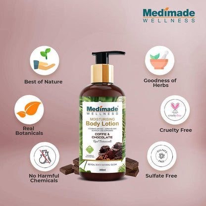 Medimade Wellness Coffee and Chocolate Moisturising Body Lotion - Distacart