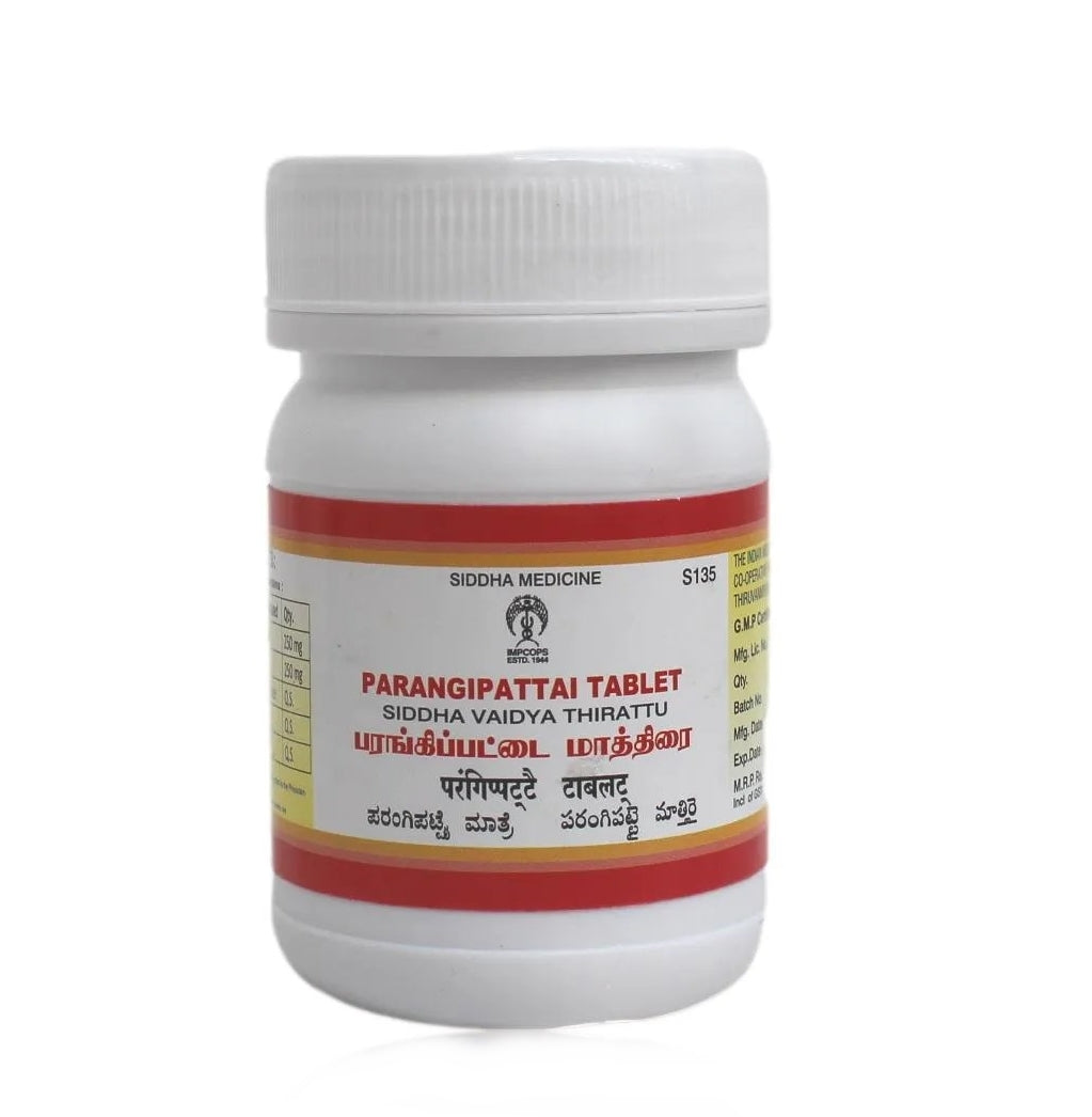 Impcops Ayurveda Parangipattai Churanam Tablets - Distacart