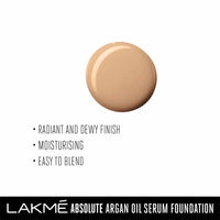 Thumbnail for Lakme Absolute Argan Oil Serum Foundation With Spf 45 - Rose Silk - Distacart