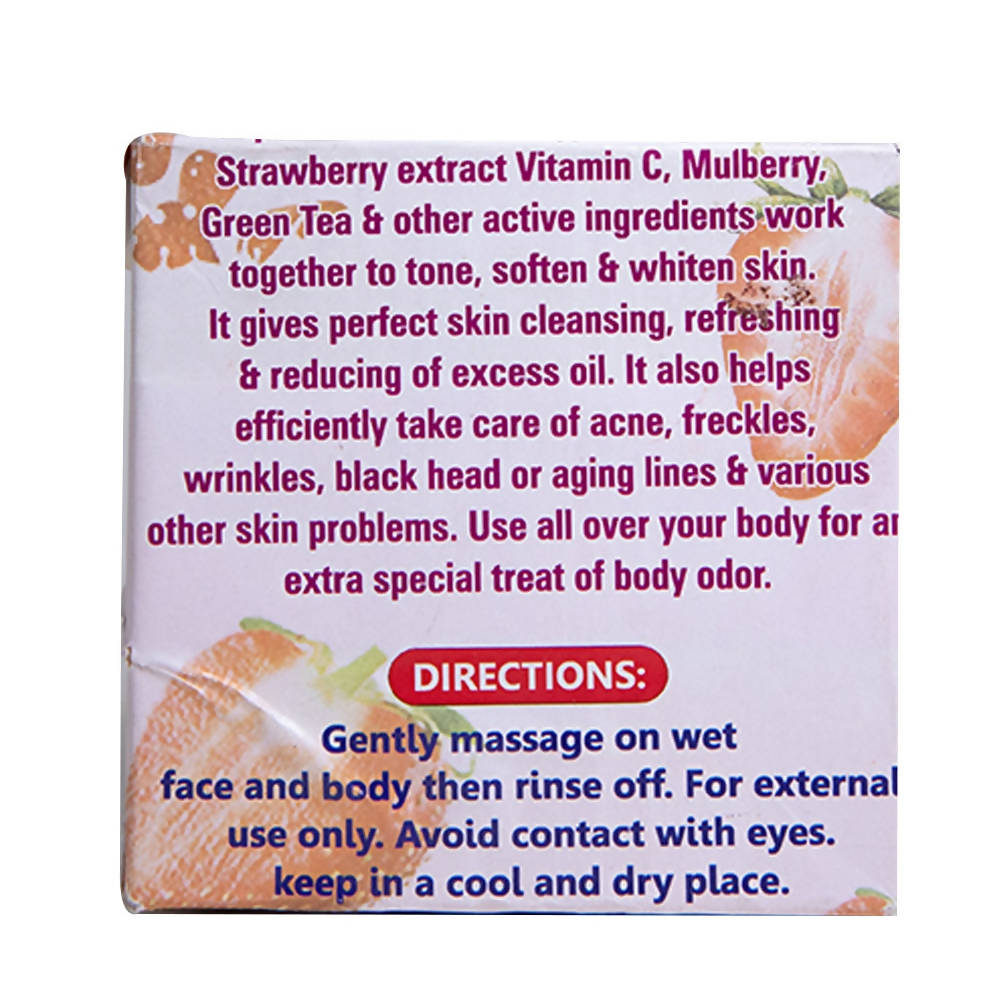ARM Pearl Beauty Whitening Soap with Strawberry and Vitamin C - Distacart