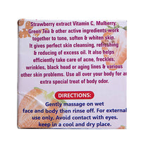 Thumbnail for ARM Pearl Beauty Whitening Soap with Strawberry and Vitamin C - Distacart