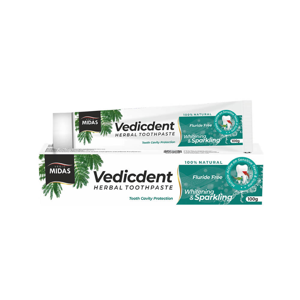 Vedic Midas Vedicdent Herbal Toothpaste - Distacart