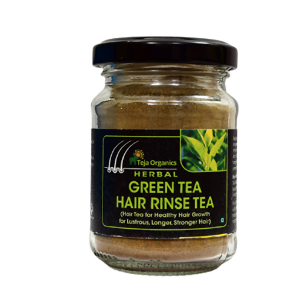 Teja Organics Green Tea Hair Rinse Tea