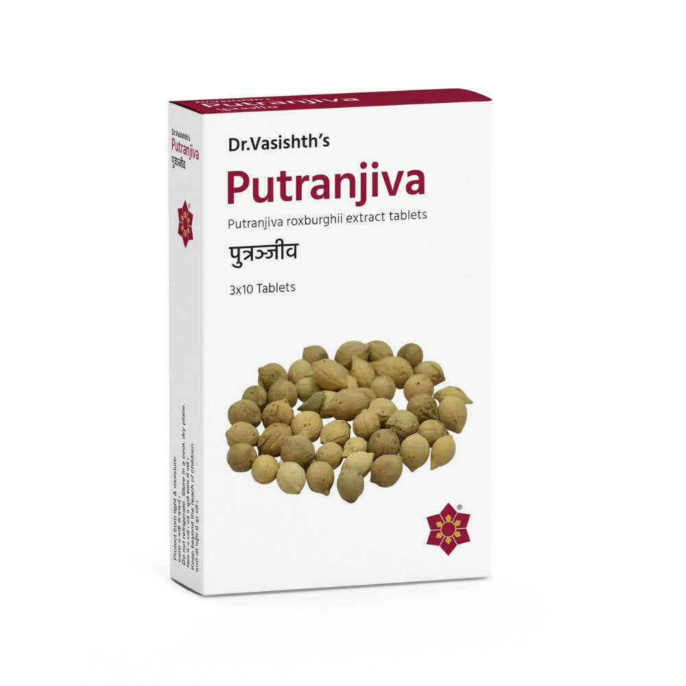 Dr.Vasishth's Putranjiva Tablets - Distacart