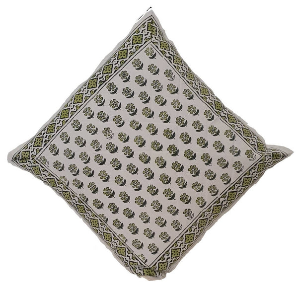The Decor Nook Green Booti Print Cushion Cover online