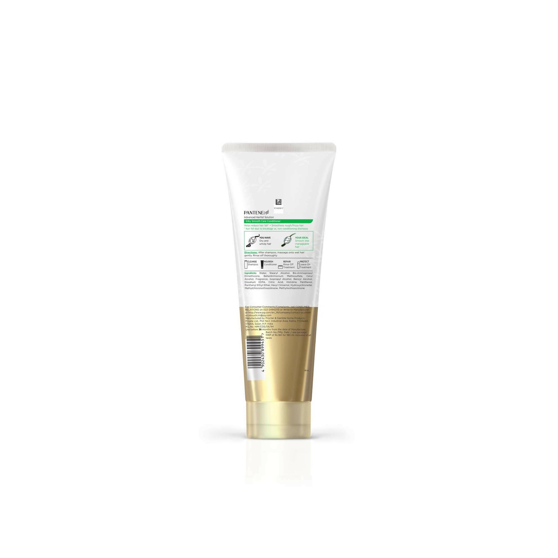 Pantene Advanced Hairfall Solution Conditioner for Silky Smooth Care - Distacart