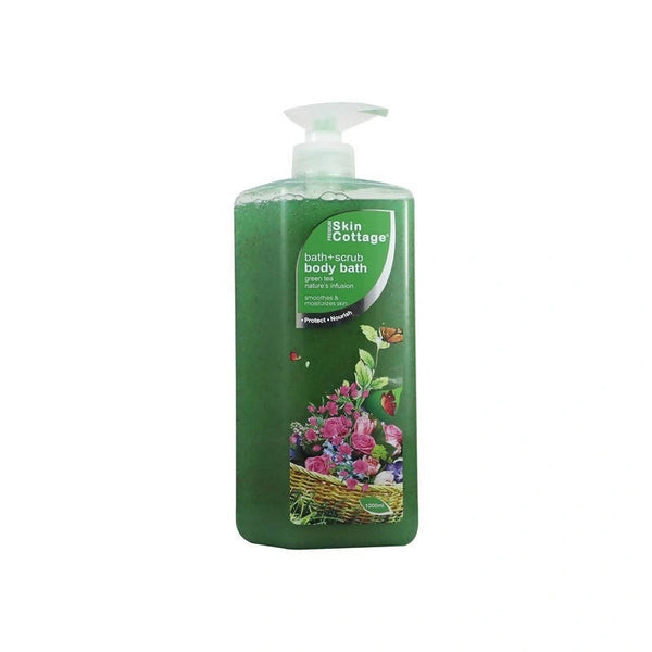 Skin Cottage Bath Scrub Green Tea Nature's Infusion - Distacart