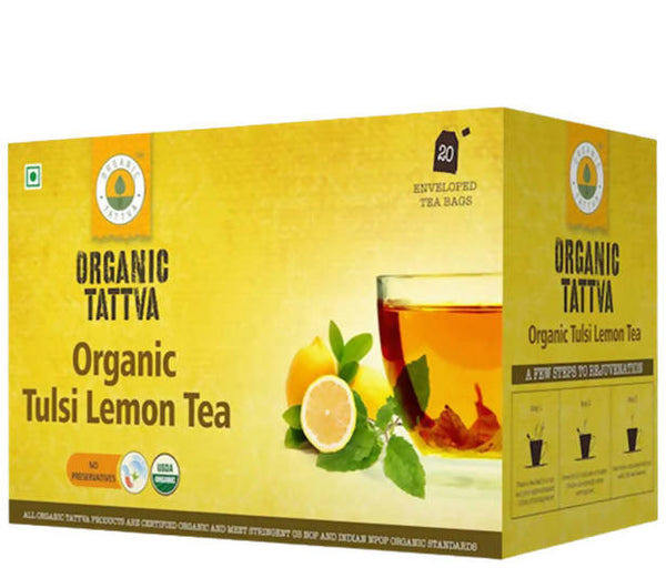 Organic Tattva Tulsi Lemon Tea