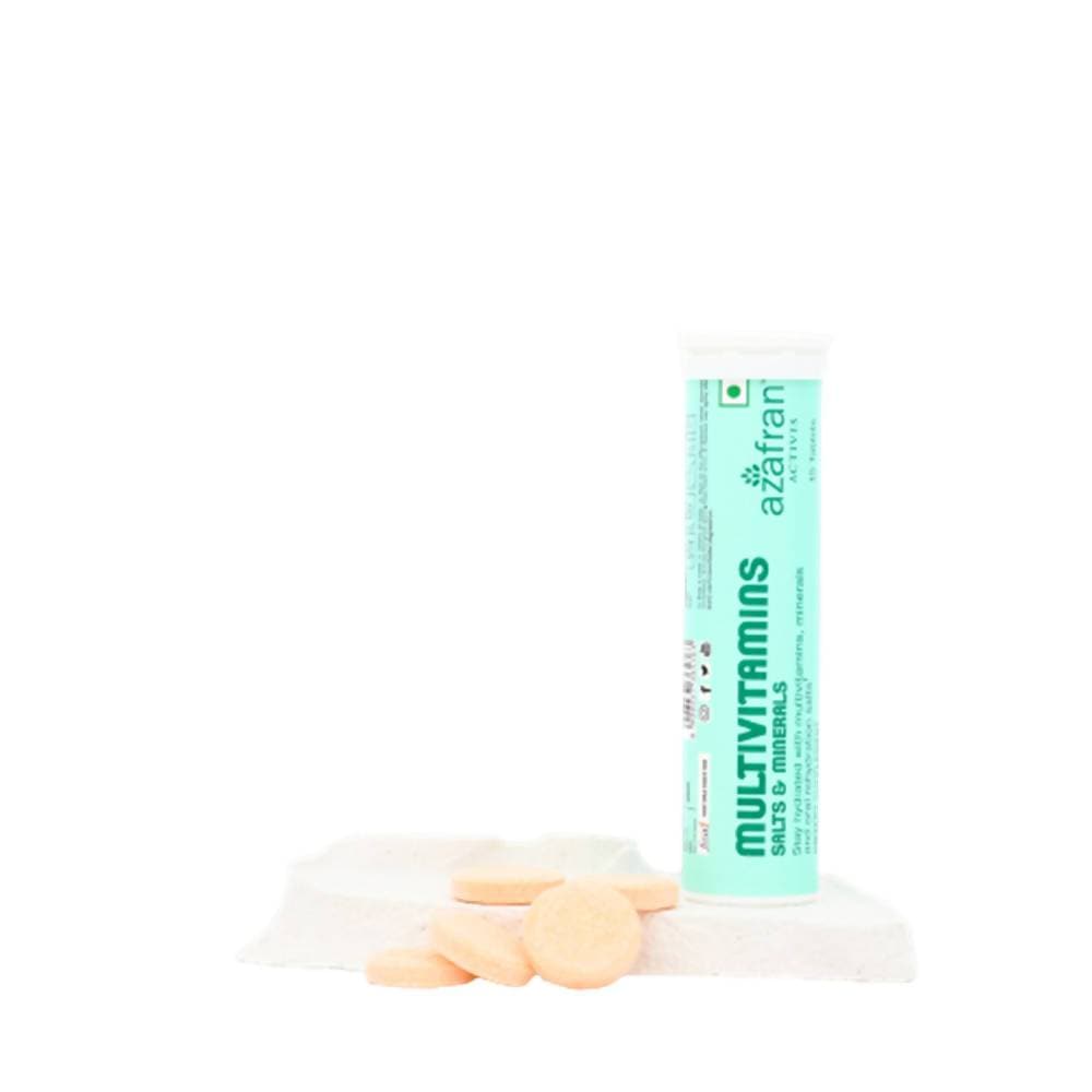 Azafran Actives Multivitamins Salts & Minerals Tablets - Distacart
