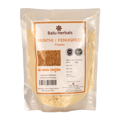 Balu Herbals Fenugreek (Menthula) Powder - Distacart