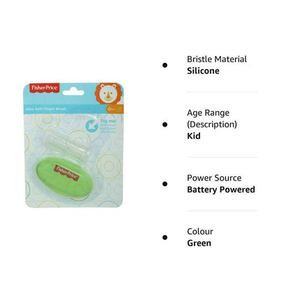 Fisher Price Silicone Baby Finger-Brush - Distacart