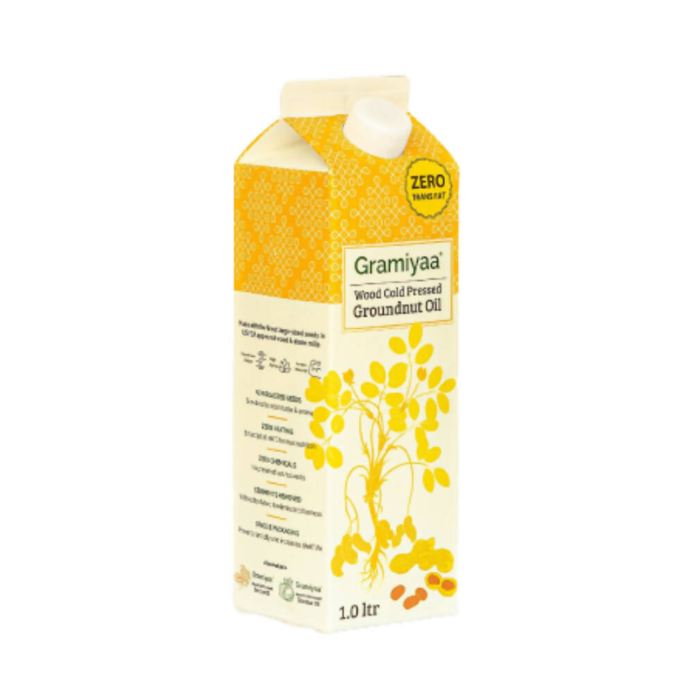 Gramiyaa Wood Cold Pressed Groundnut Oil - Distacart