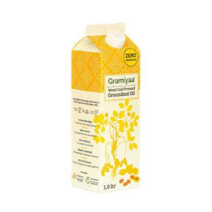 Gramiyaa Wood Cold Pressed Groundnut Oil - Distacart