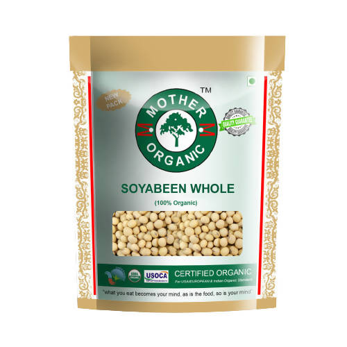 Mother Organic Soyabeen Whole - Distacart