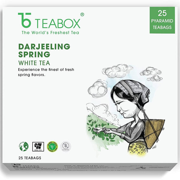 Teabox Darjeeling Special Spring White Tea Bags