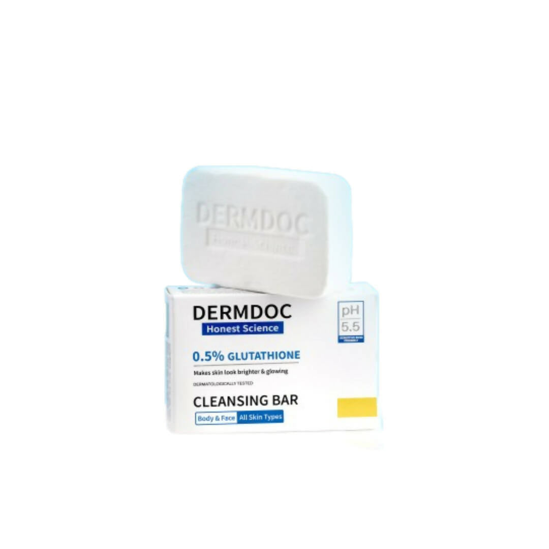 Dermdoc 0.5% Glutathione Cleansing Bar - Distacart