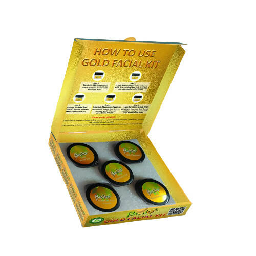 Bello Herbals Gold Facial Kit - Distacart