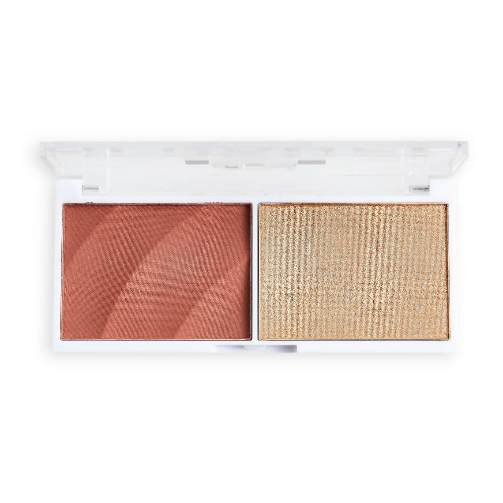 Revolution Relove Colour Play Blushed Duo - Kindness - Distacart