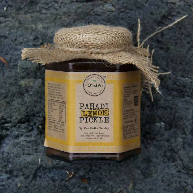 O'Ija Pahadi Lemon Pickle Sugar Free - Distacart