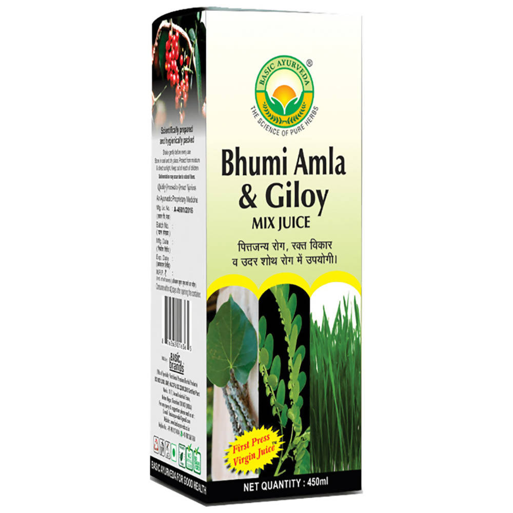 Basic Ayurveda Bhumi Amla & Giloy Mix Juice