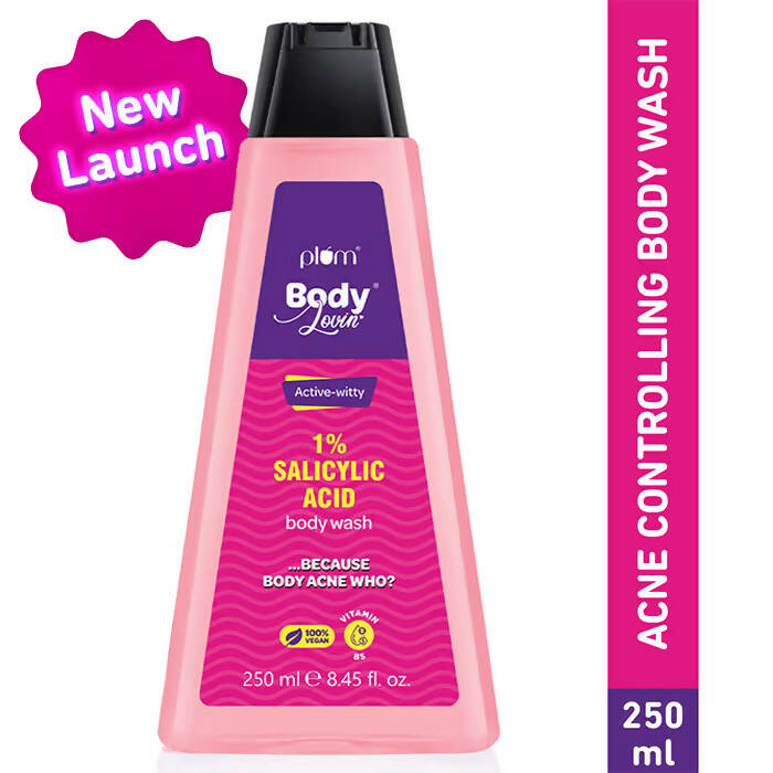 Plum BodyLovin 1% Salicylic Acid Body Wash - Distacart