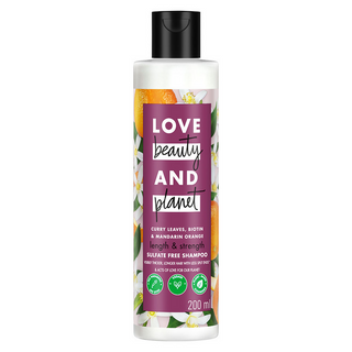 Love Beauty And Planet Curry Leaves Biotin & Mandarin Sulfate Free Shampoo - Distacart