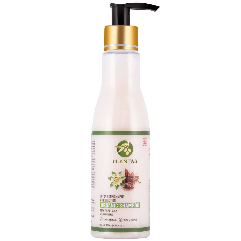 Plantas Extra Nourishment & Protection Organic Shampoo - Distacart