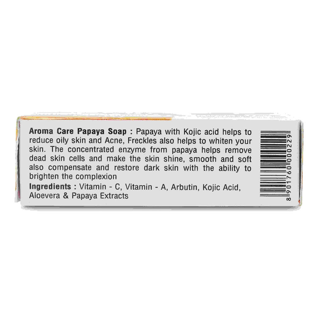 Aroma Care Papaya With Kozic Acid & Vitamin-C Whitening Soap - Distacart