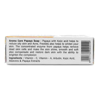 Thumbnail for Aroma Care Papaya With Kozic Acid & Vitamin-C Whitening Soap - Distacart